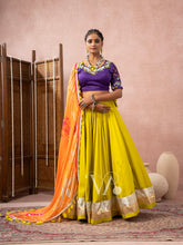 Orange & Yellow Chaniya Choli